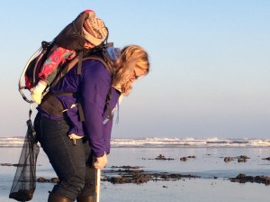 Mother & Daughter Enjoy Razor Clamming Together